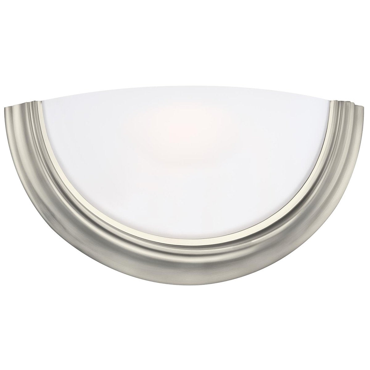 Sea Gull Lighting ADA 1-Light Wall Bath Sconce - Brushed Nickel