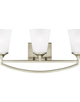 Sea Gull Lighting Hanford 3-Light Wall Bath Sconce