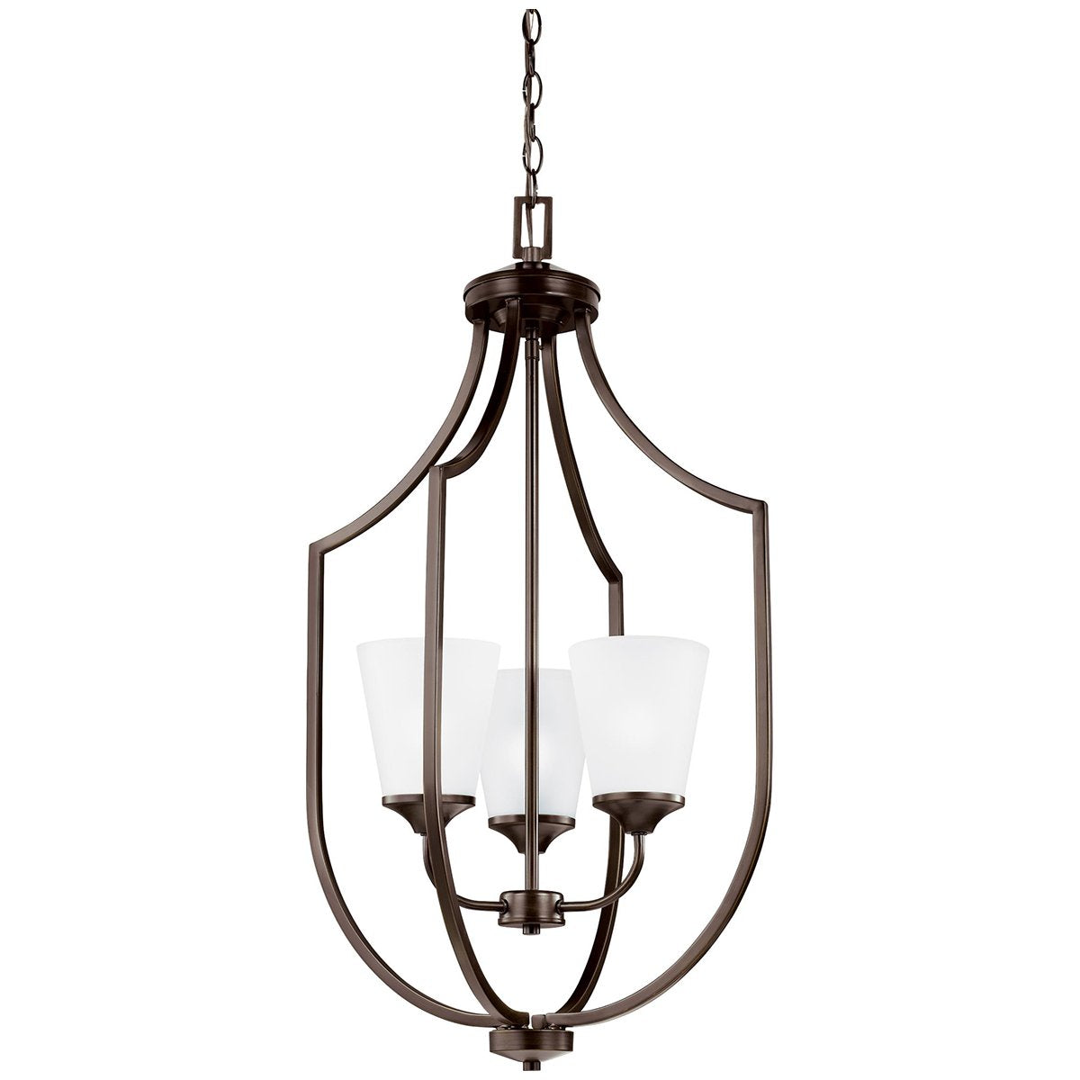 Sea Gull Lighting Hanford 3-Light Foyer Pendant