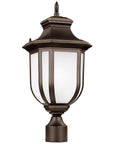 Sea Gull Lighting Childress 1-Light Outdoor Post Lantern