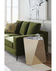 Caracole The Contempo Side Table - Plated Metal