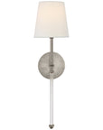 Visual Comfort Camille Sconce with Linen Shade