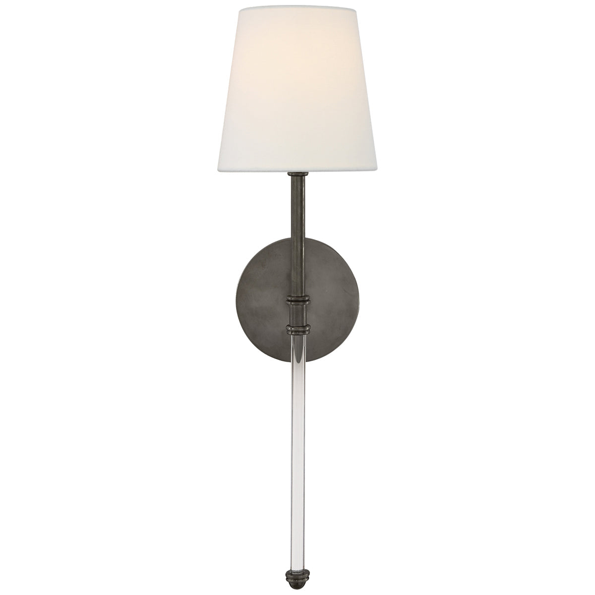 Visual Comfort Camille Sconce with Linen Shade