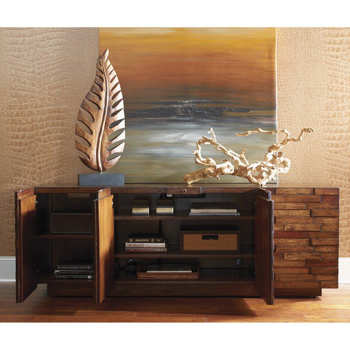 Sligh Studio Designs Criss Cross Media Console 100NL-661