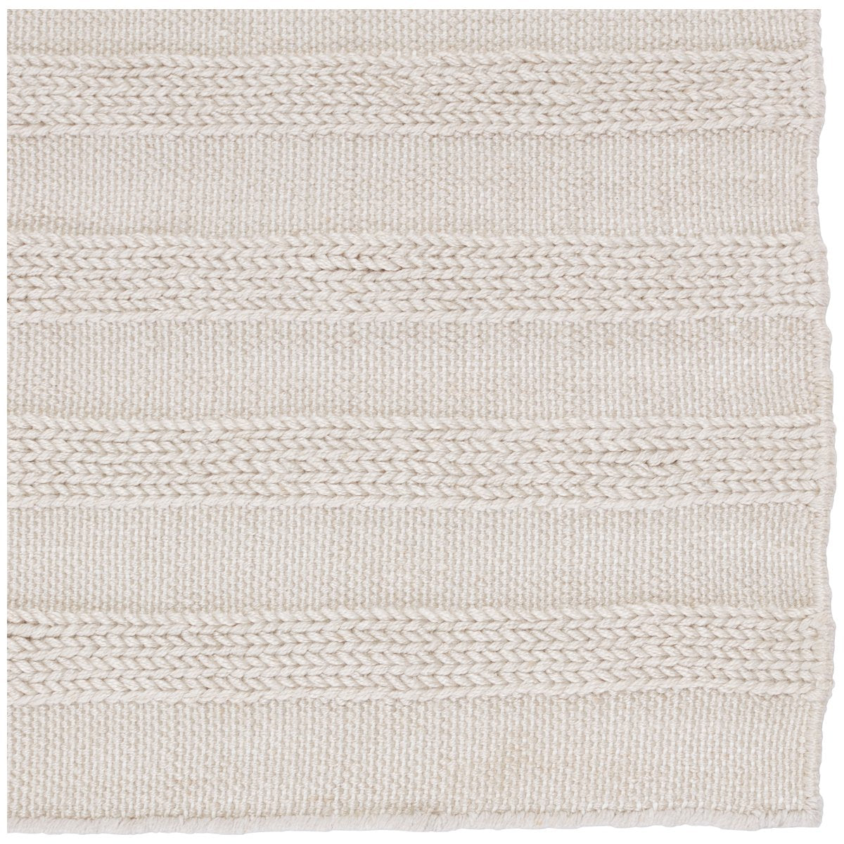 Jaipur Santa Barbara Miradero Stripes Textured Ivory SNB03 Rug