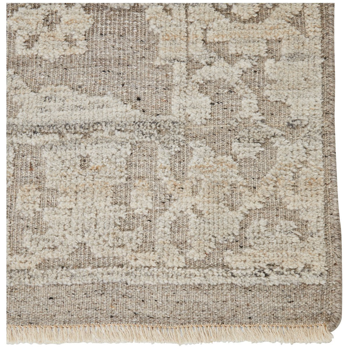 Jaipur Sonnette Ayres Floral Damask Taupe Gray SNN03 Rug