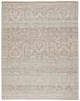 Jaipur Sonnette Ayres Floral Damask Taupe Gray SNN03 Rug