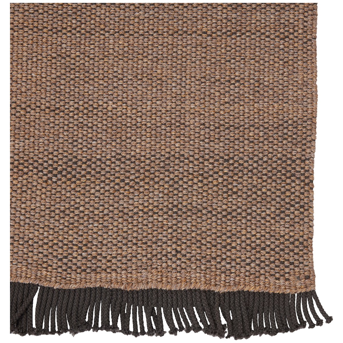 Jaipur Sonder Savvy Solid Tan Black SOD01 Rug