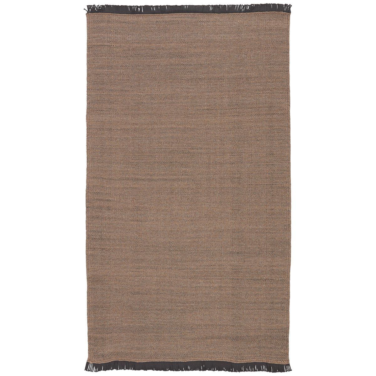 Jaipur Sonder Savvy Solid Tan Black SOD01 Rug