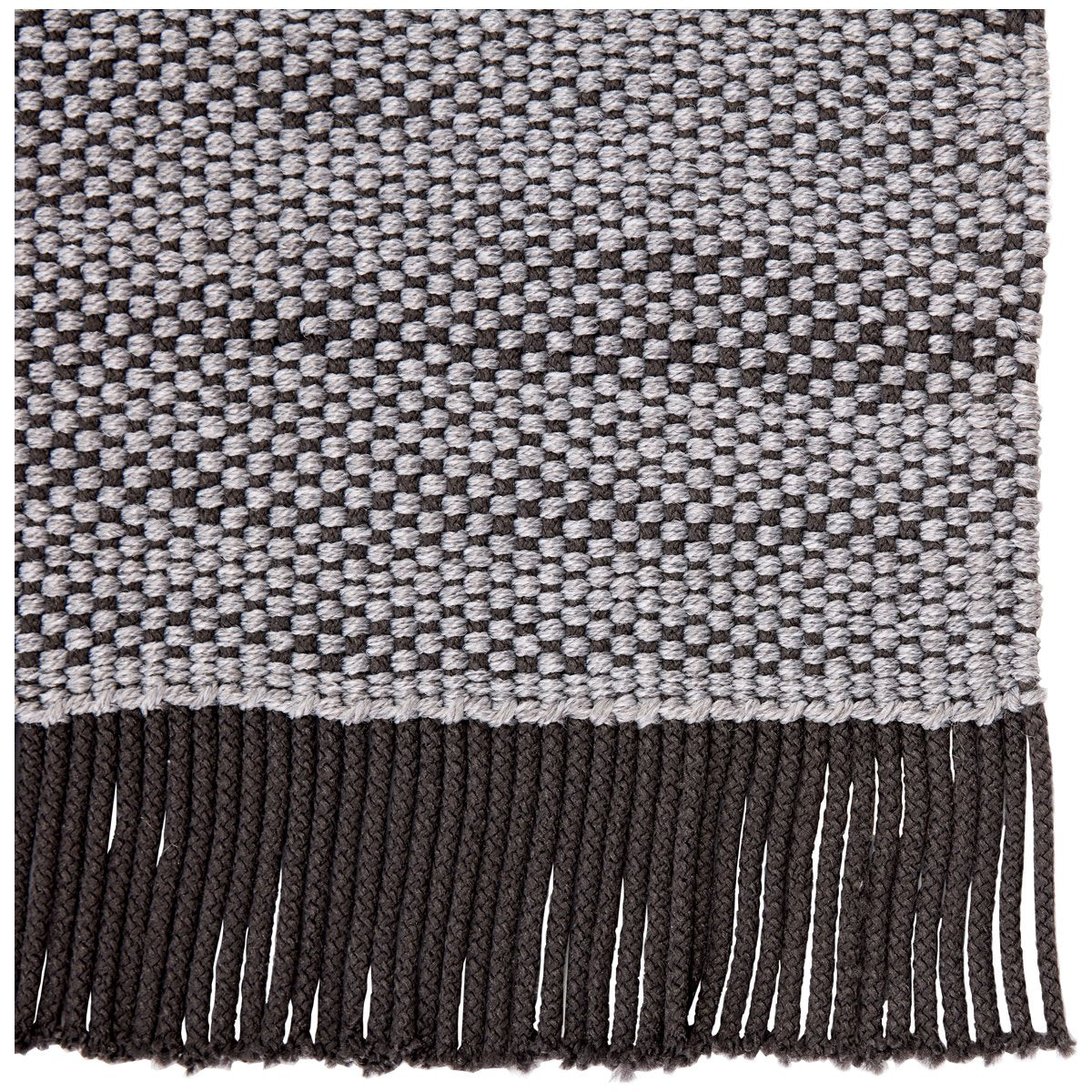 Jaipur Sonder Savvy Solid Gray Black SOD02 Rug