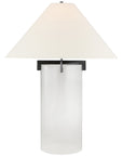 Visual Comfort Brooks Table Lamp with Linen Shade