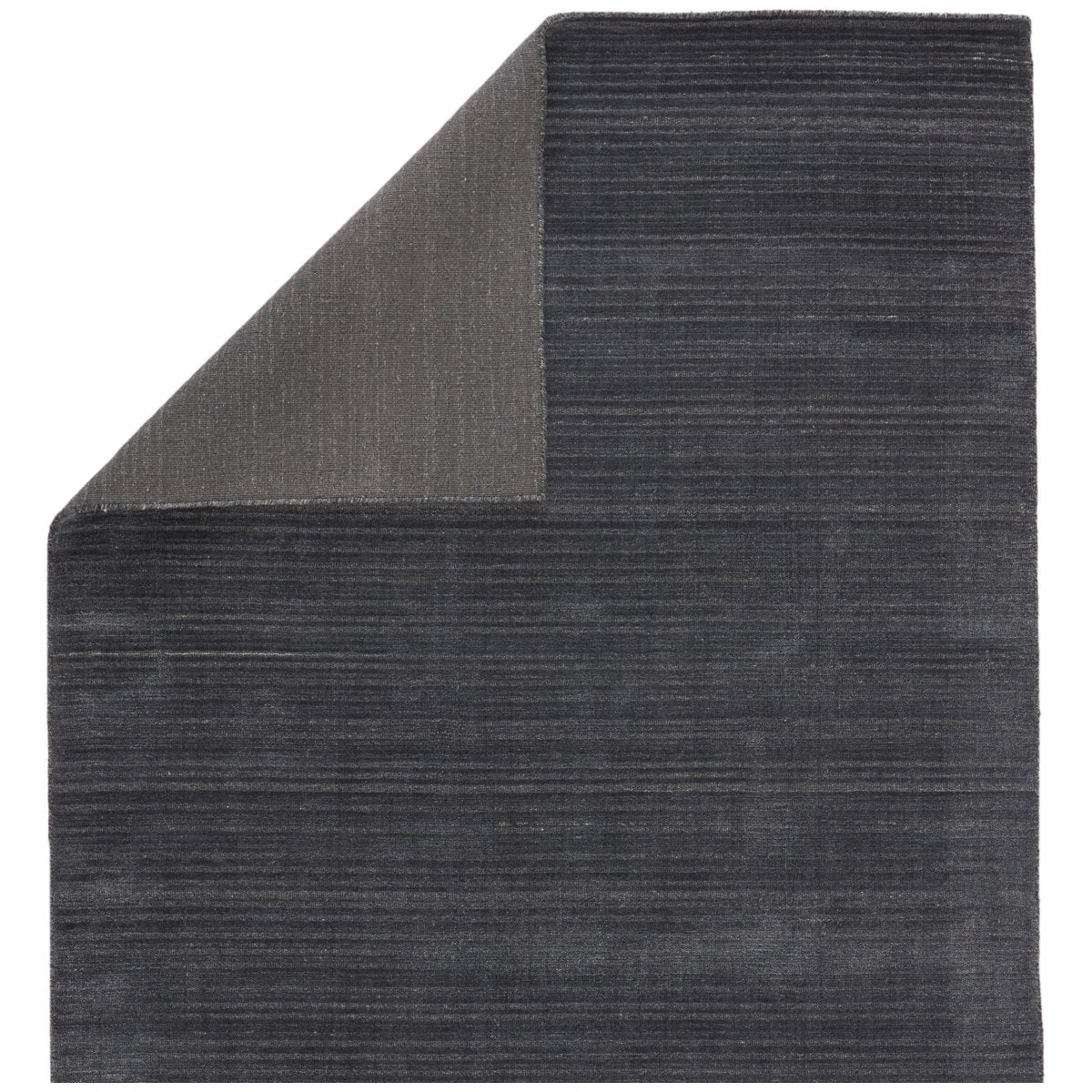 Jaipur Second Sunset Gradient Solid Stripes Dark Blue Gray SST05 Rug