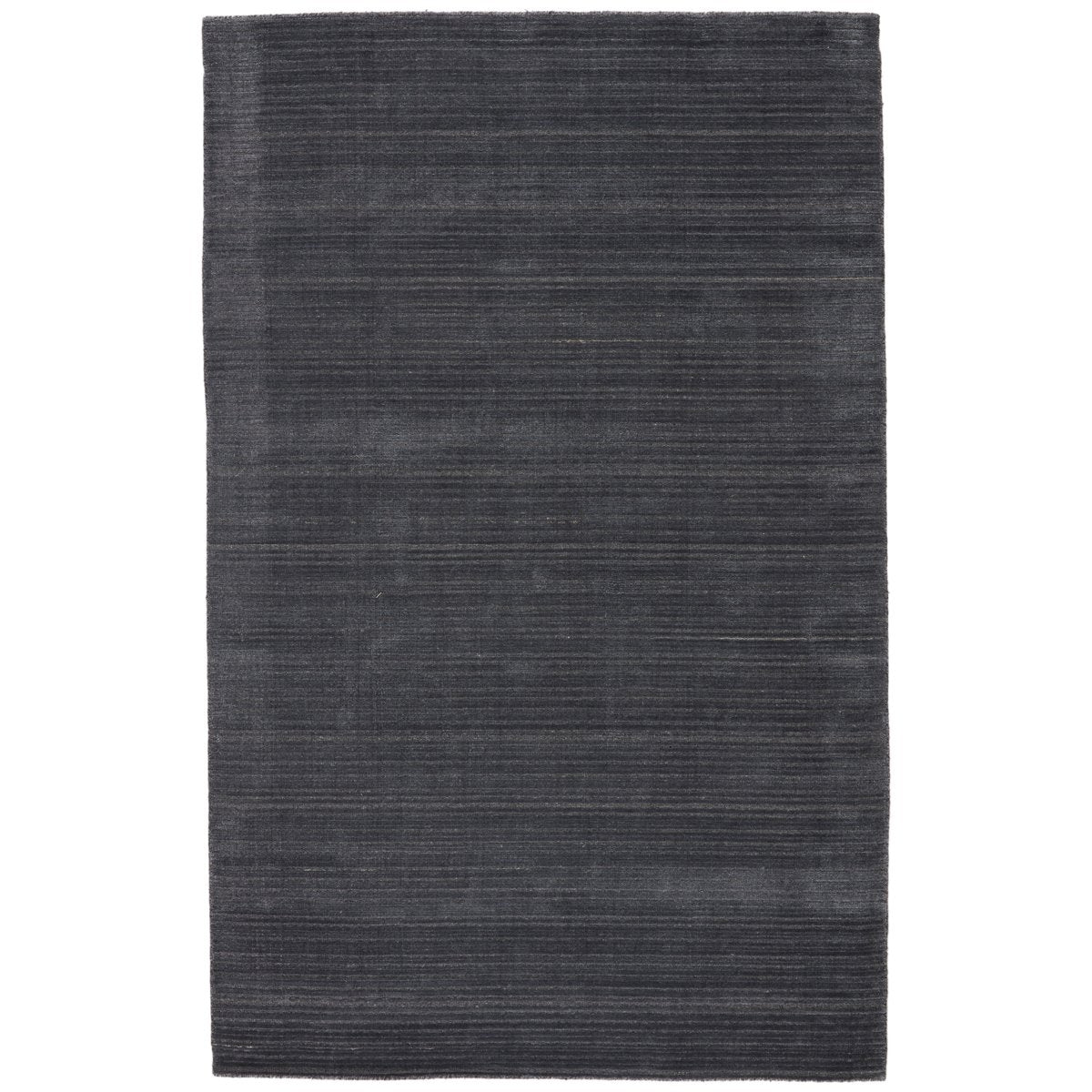 Jaipur Second Sunset Gradient Solid Stripes Dark Blue Gray SST05 Rug