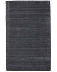 Jaipur Second Sunset Gradient Solid Stripes Dark Blue Gray SST05 Rug