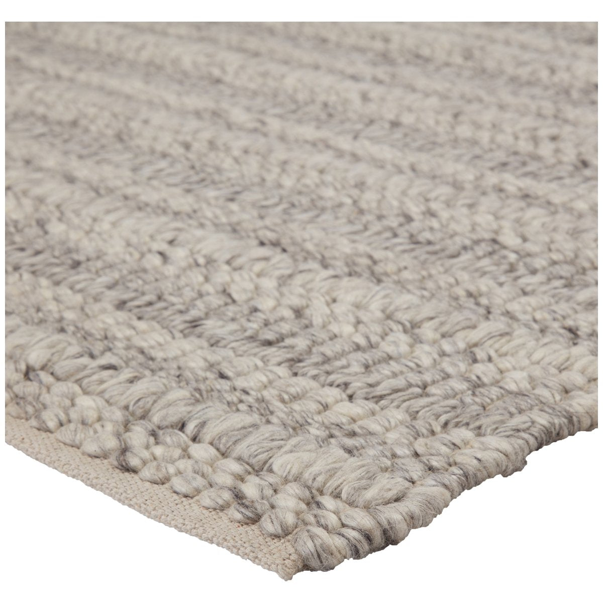 Jaipur Star Gaze Nebula Solid Stripes Gray Cream STG01 Rug