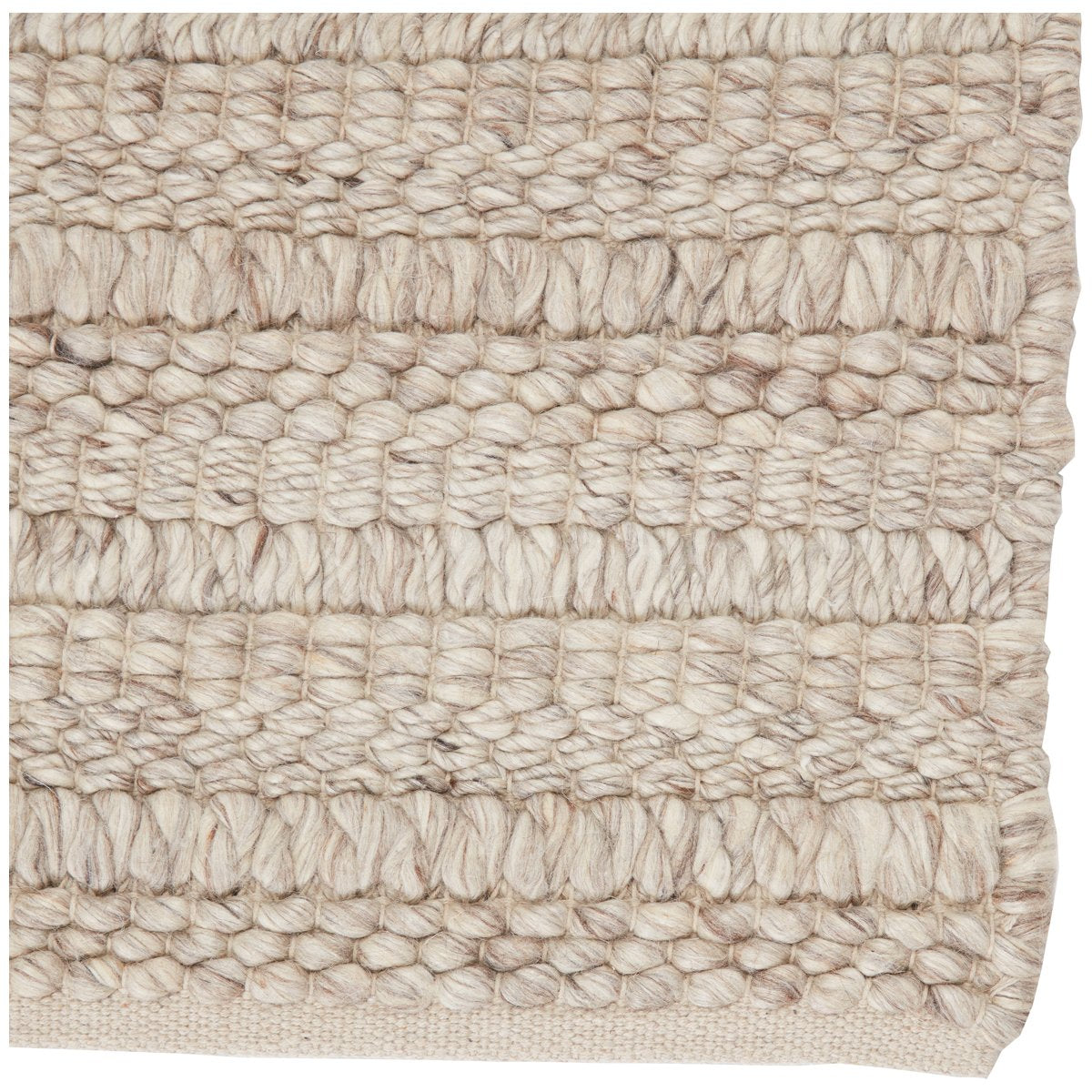 Jaipur Star Gaze Nebula Solid Stripes Beige Cream STG02 Rug