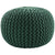 Jaipur Spectrum Textured Solid Green STP07 Round Pouf