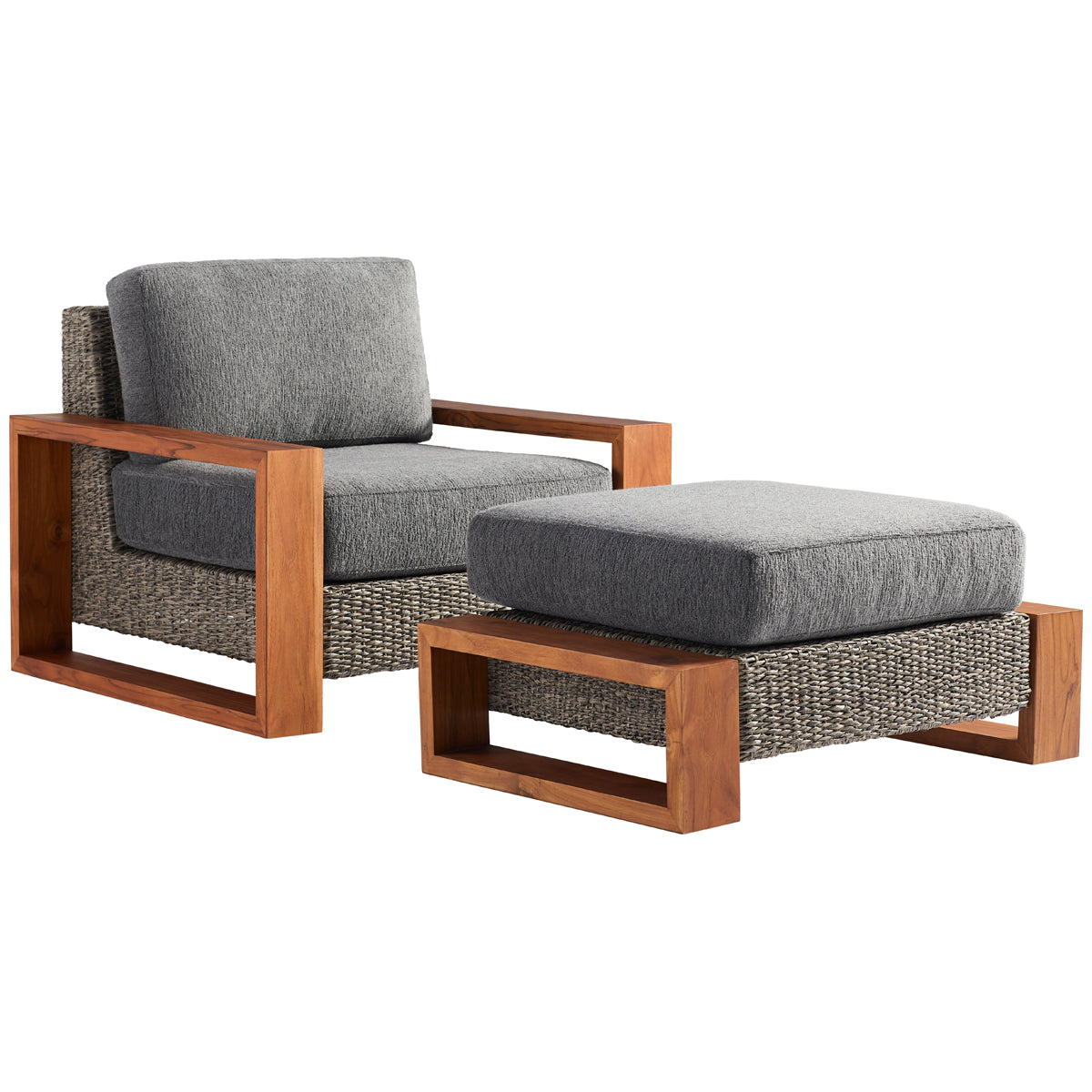 Lillian August Malibu Outdoor Ottoman