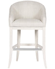 Vanguard Furniture Stocked Dining Barstool with Wood Flare Base