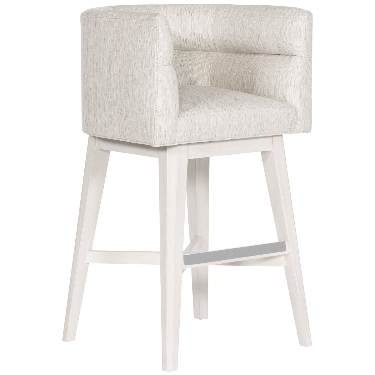 Vanguard Furniture Dining Barstool with Wood Retro Swivel Base