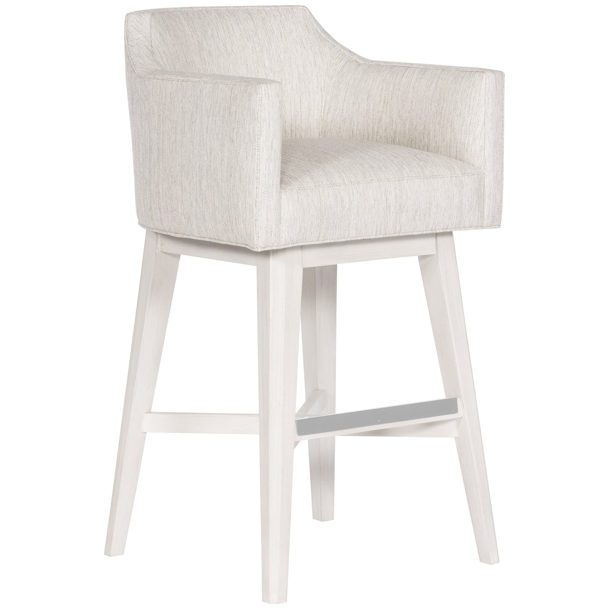 Vanguard Furniture Stocked Barstool with Wood Retro Swivel Base