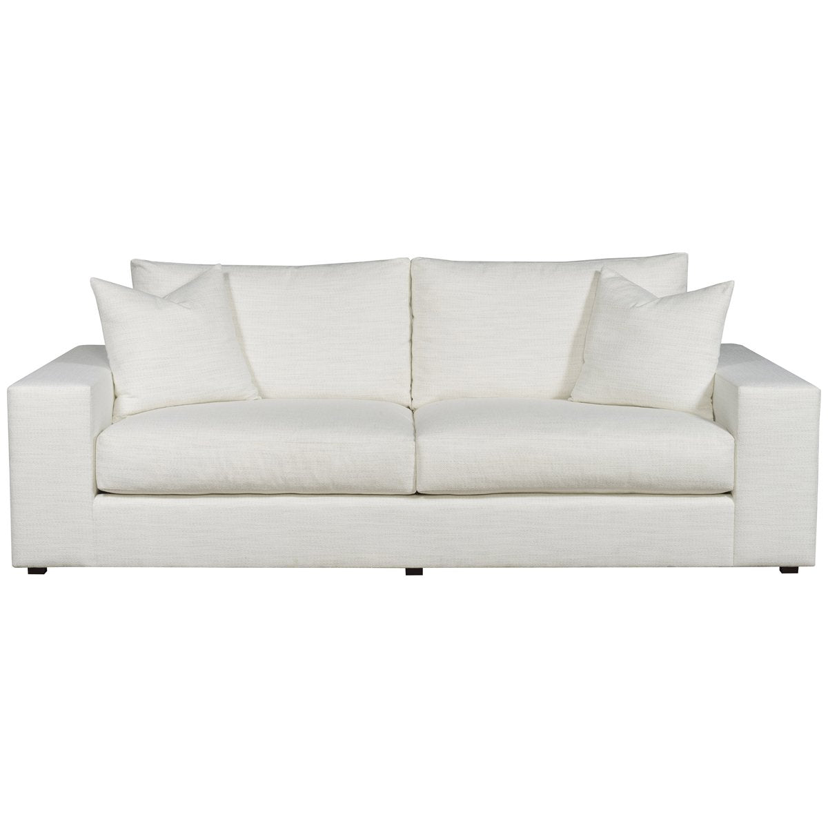 Vanguard Furniture Lucca Stocked 2-Cushion Sofa in Kipri Snow