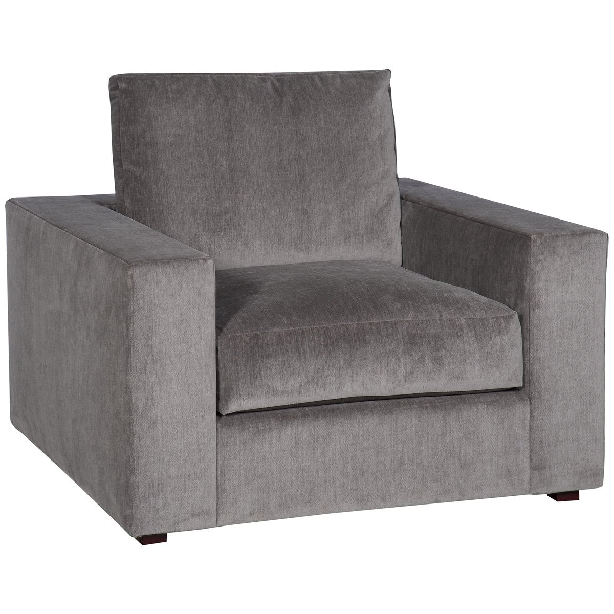 Vanguard Furniture Lucca Stocked Chair in Veto Smoke