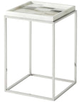 Theodore Alexander Quadrilaterals Square Accent Table