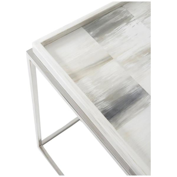 Theodore Alexander Quadrilaterals Square Accent Table