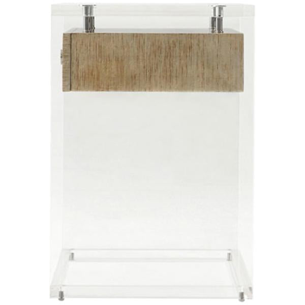 Theodore Alexander Generation Silver Fall Side Table