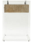 Theodore Alexander Generation Silver Fall Side Table