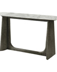 Theodore Alexander Repose Wooden Console Table Marble Top