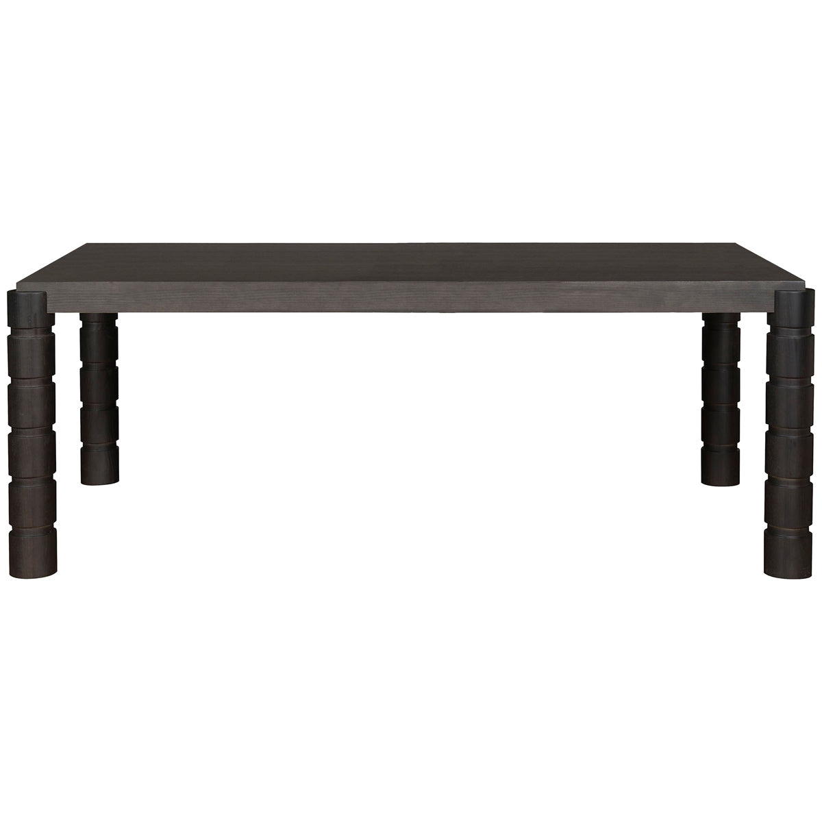 Vanguard Furniture Groove Dining Table with Groove Leg