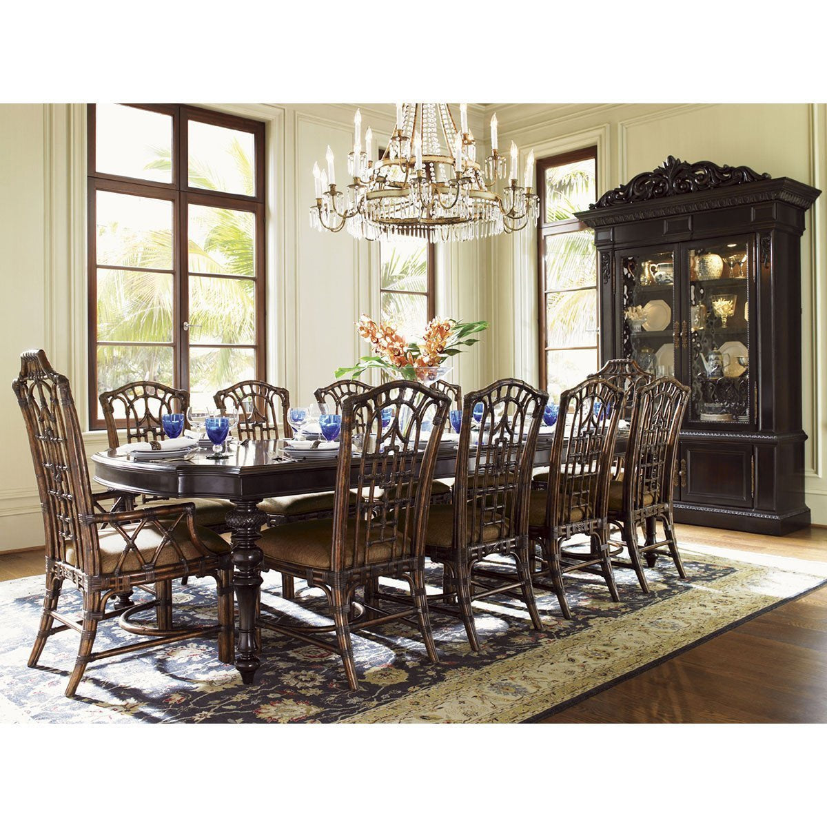 Tommy Bahama Royal Kahala Islands Edge Dining Table 537-877