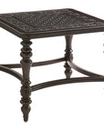 Tommy Bahama Royal Kahala Black Sands Square End Table