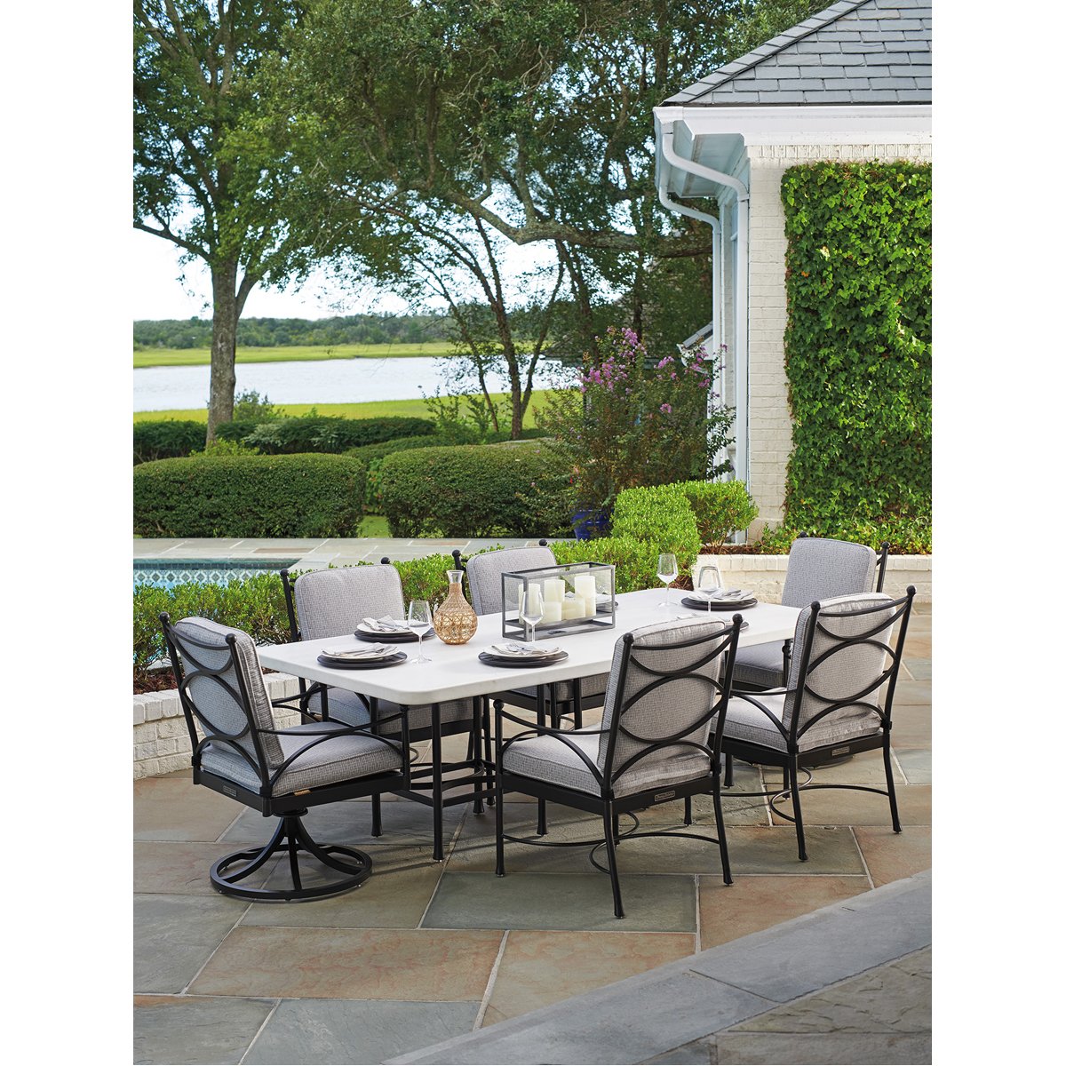 Tommy Bahama Pavlova Rectangular Outdoor Dining Table