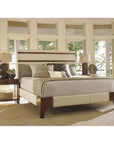 Tommy Bahama Island Fusion Mandarin Upholstered Panel Bed