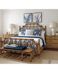 Tommy Bahama Twin Palms St. Kitts Rattan Bed