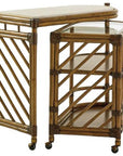 Tommy Bahama Twin Palms Cable Beach Bar Cart