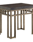 Tommy Bahama Cypress Point Montera Travertine End Table