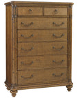 Tommy Bahama Bali Hai Medium Brown Tobago Drawer Chest