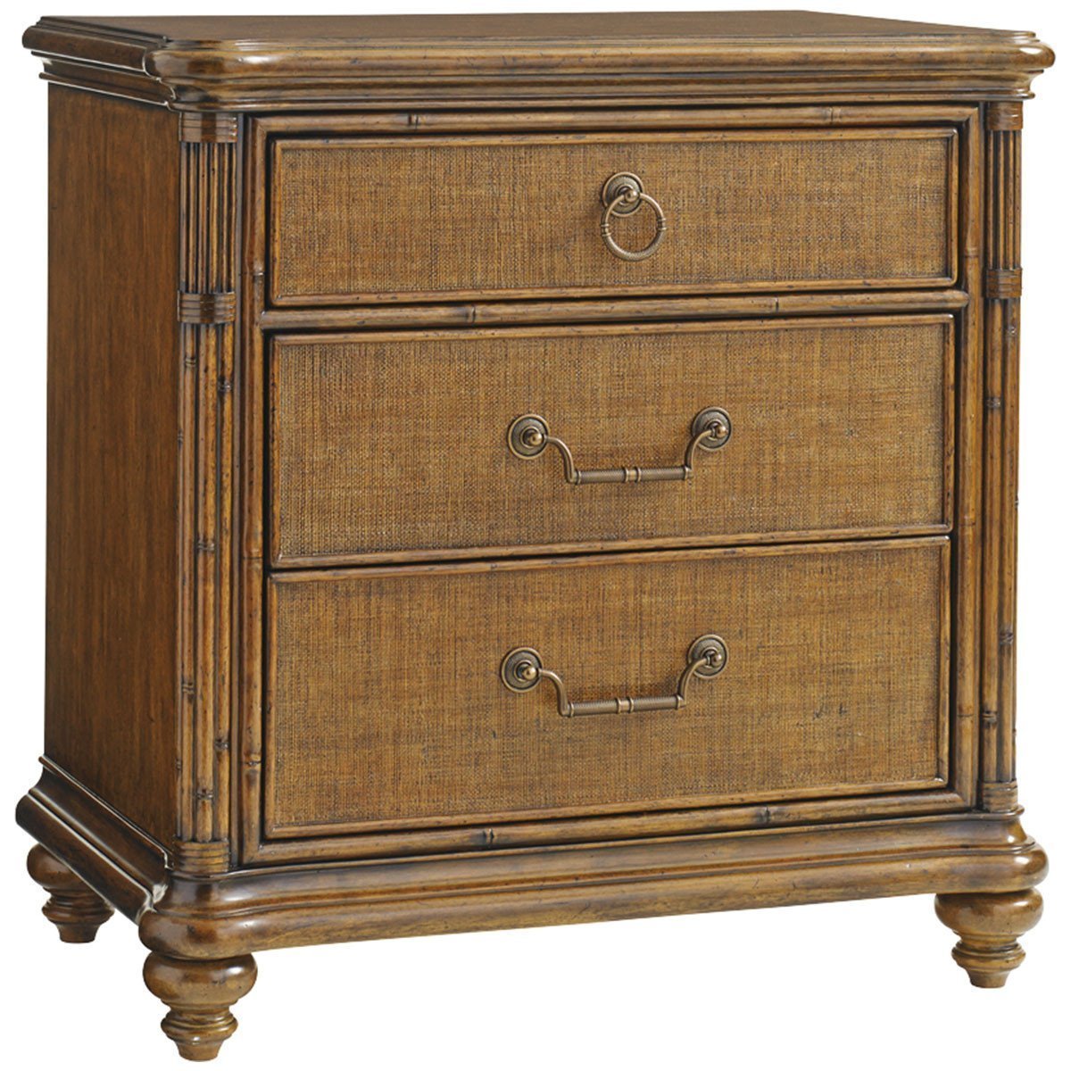 Tommy Bahama Bali Hai Medium Brown Sojourn Nightstand