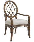 Tommy Bahama Bali Hai Cedar Key Oval Back Arm Chair