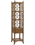 Tommy Bahama Bali Hai Medium Brown Atlantis Etagere