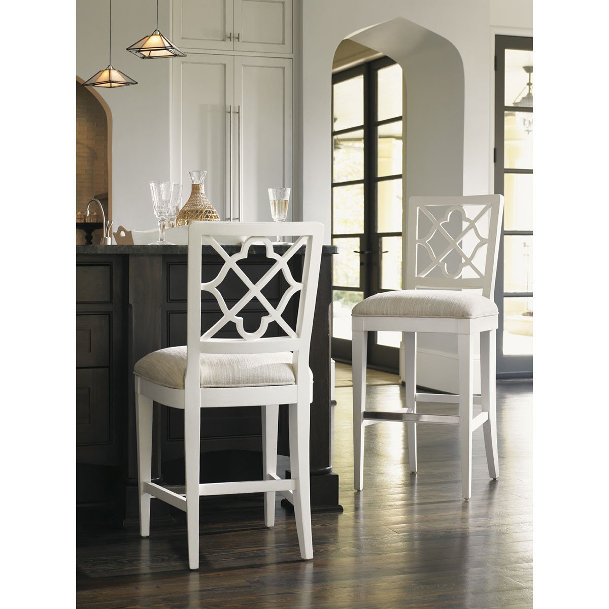 Tommy Bahama Ivory Key Newstead Counter Stool 543-815-01