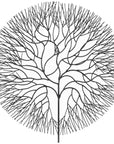 Phillips Collection Circle Wire Tree Wall Art