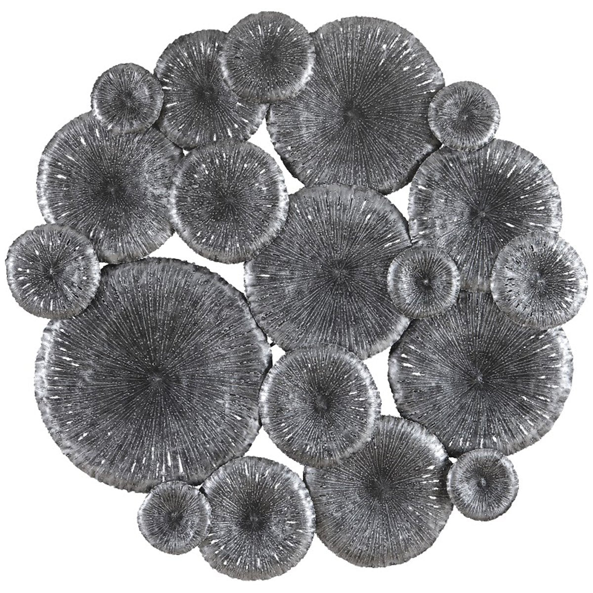 Phillips Collection Lotus Collage Round Wall Decor