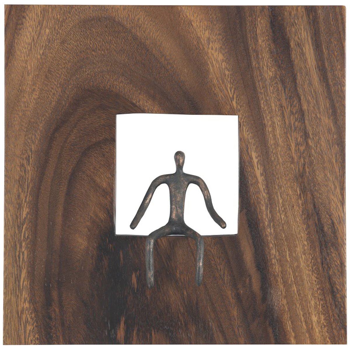 Phillips Collection Atlas Sitting Figure Square Wall Decor