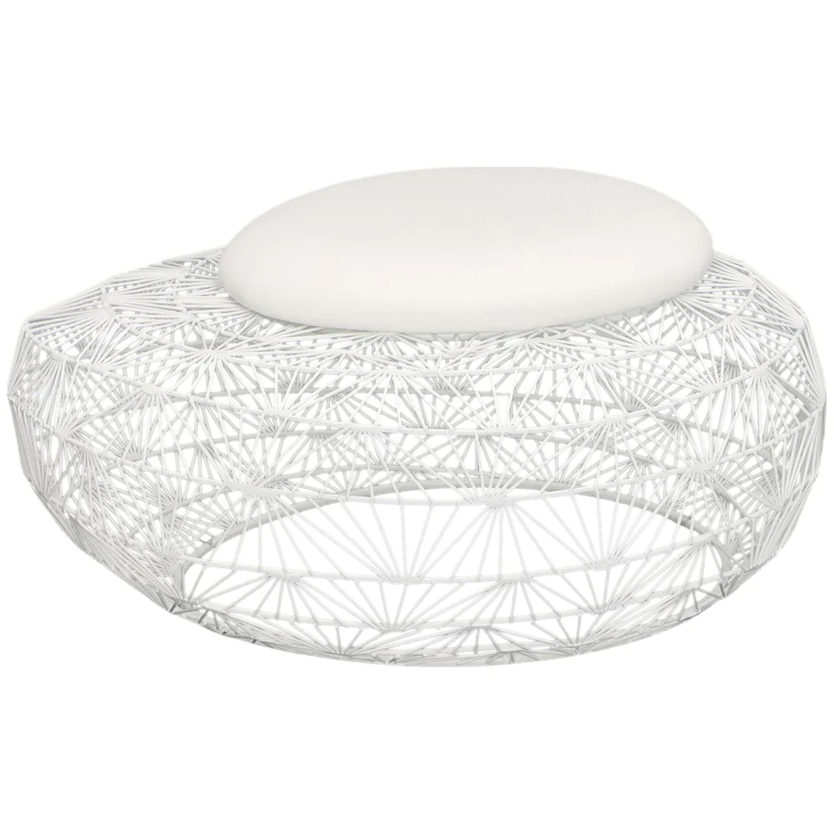 Phillips Collection Wire Mesh Stone Stool