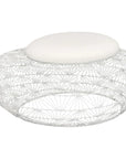 Phillips Collection Wire Mesh Stone Stool